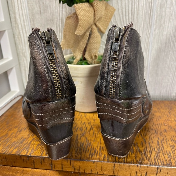 Bed Stu open toes booties sz 8.5 - Picture 2 of 3